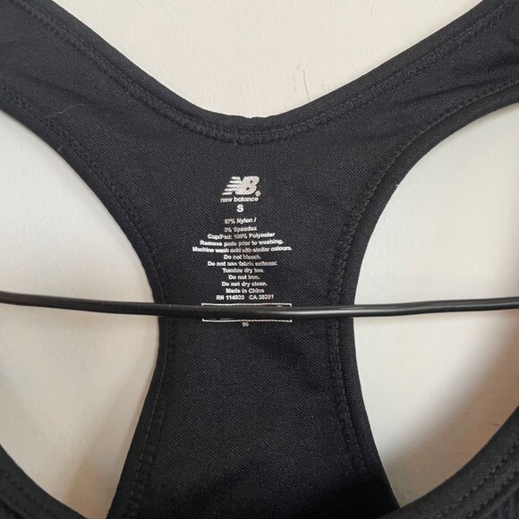New Balance Ribbed Sports Bra - Picture 3 of 4